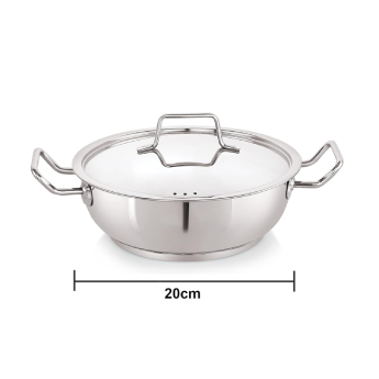 Deep Kadai CELLO Impact Bonded - 20 cm