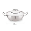 Deep Kadai CELLO Impact Bonded - 20 cm