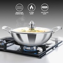 Kadai with Lid MILTON Hexa Tech - 20 cm