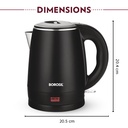 Kettle BOROSIL Cooltouch Electric - 1.2 l