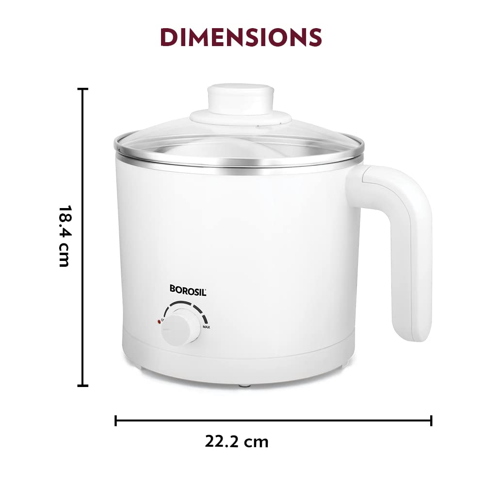 Kettle BOROSIL Cooltouch Multipurpose - 1.2 l