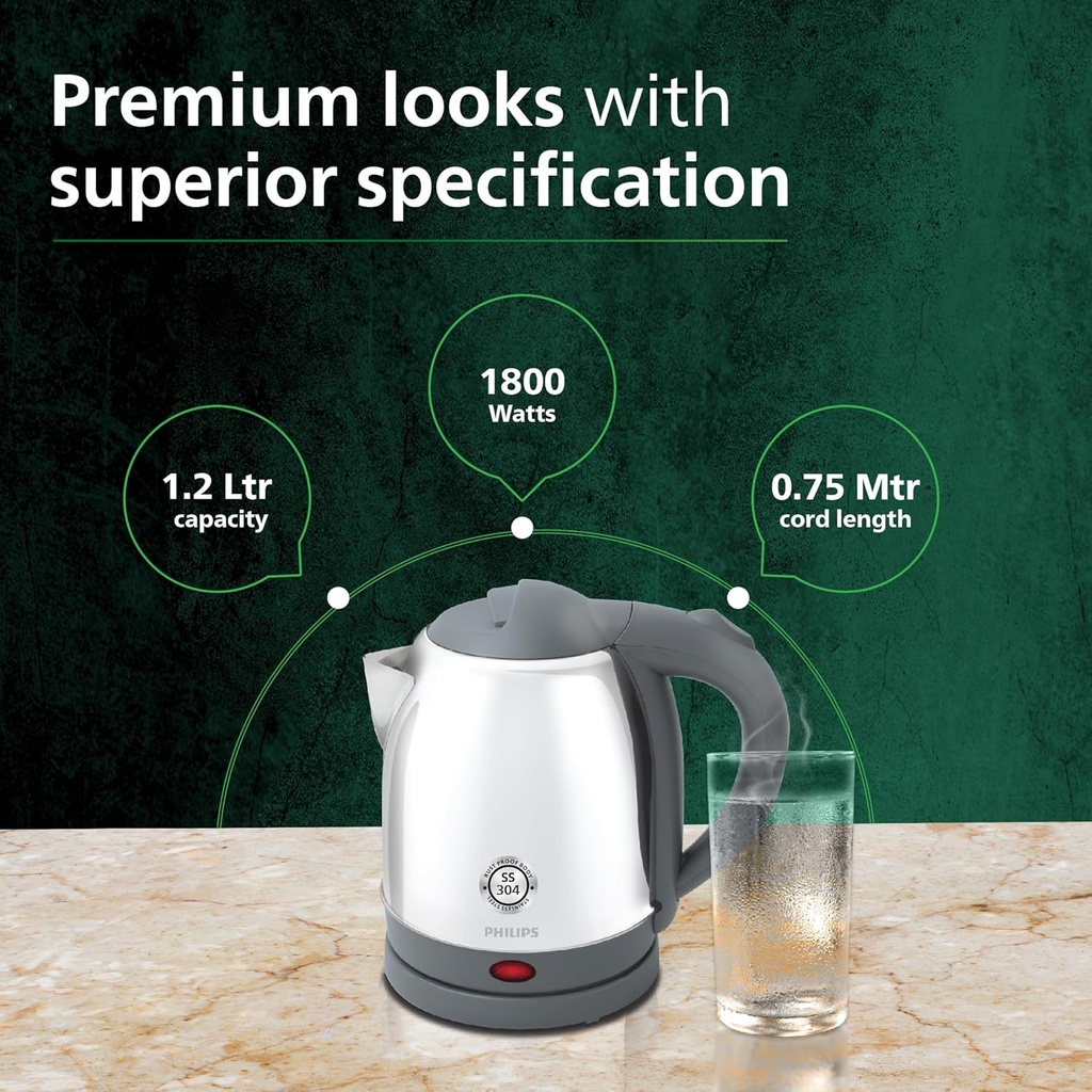 Kettle PHILIPS HD9383/00 - 1.8 l