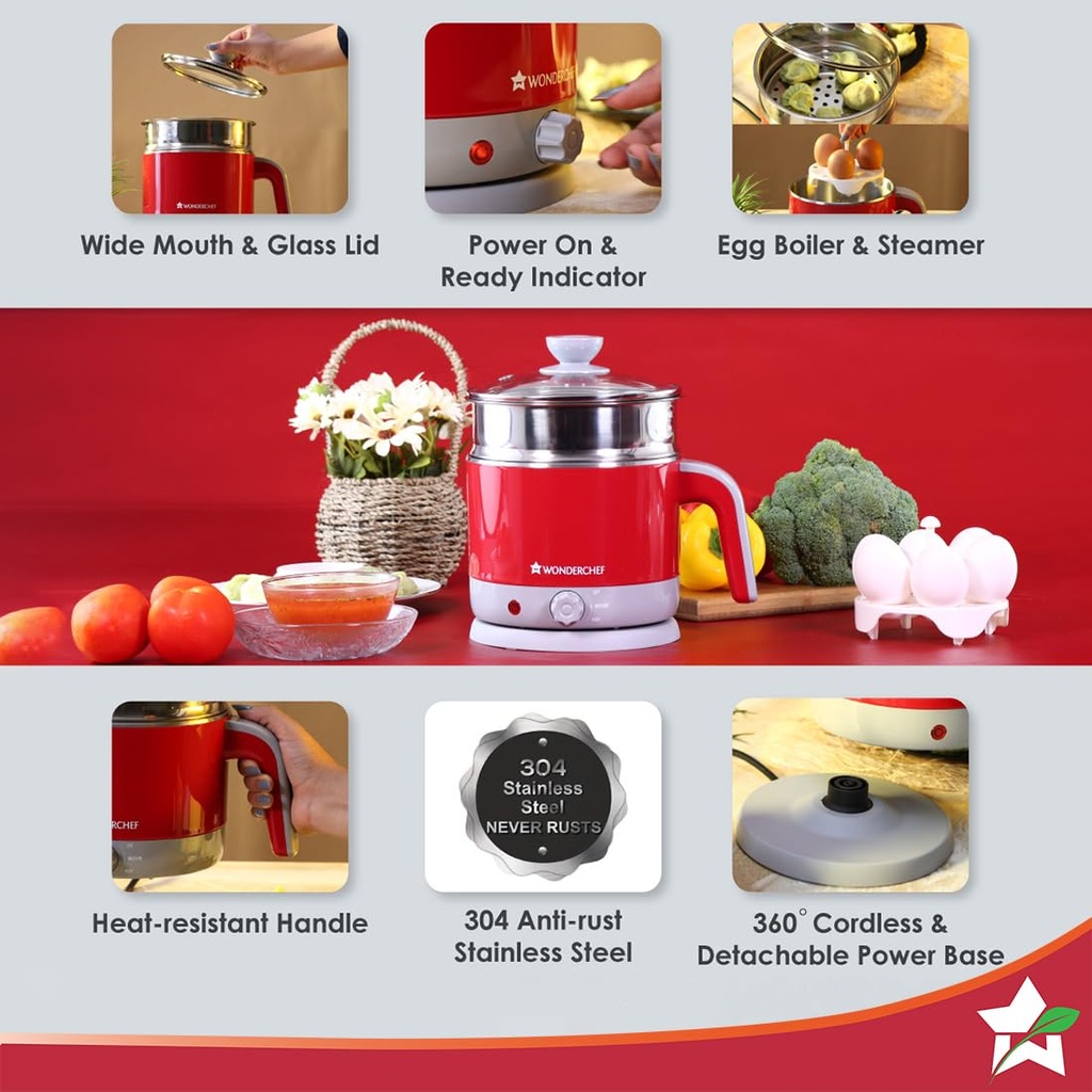 Kettles WONDERCHEF Luxe Multi Cook -1.2L