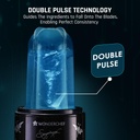 Blender Nutri-blend Smart 3 Jar WONDERCHEF 500 W - Black