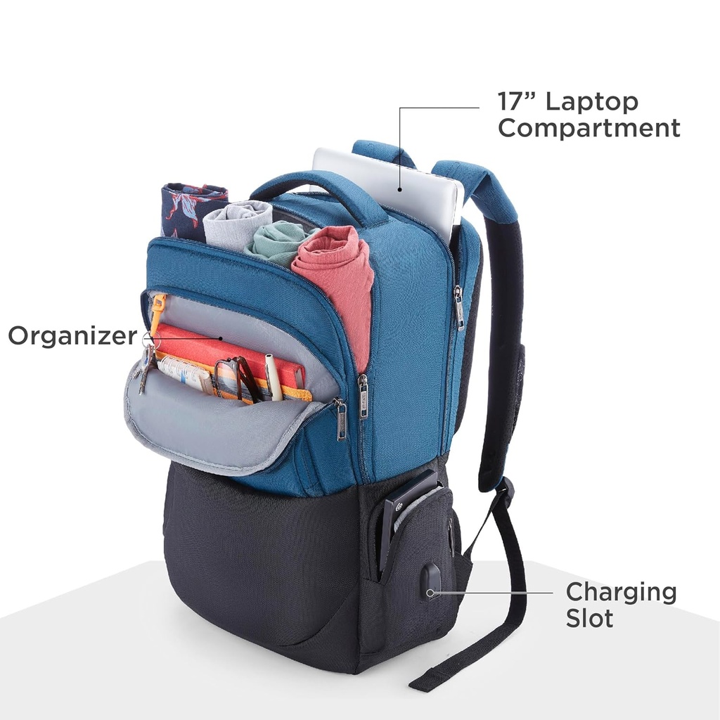 Laptop Backpack AMERICAN TOURISTER Segno Ve Style 1 - 28.5 l