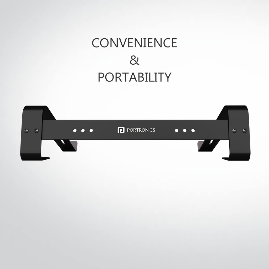 Portable Laptop Stand PORTRONICS My Buddy K4 - 15.6"