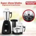 Mixer Grinder MAHARAJA WHITELINE Turbo Prime Elite - 750 W 