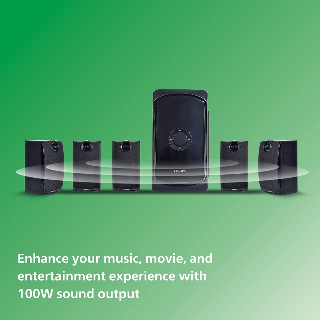 Multimedia Speakers PHILIPS TAV7587 - 100 W