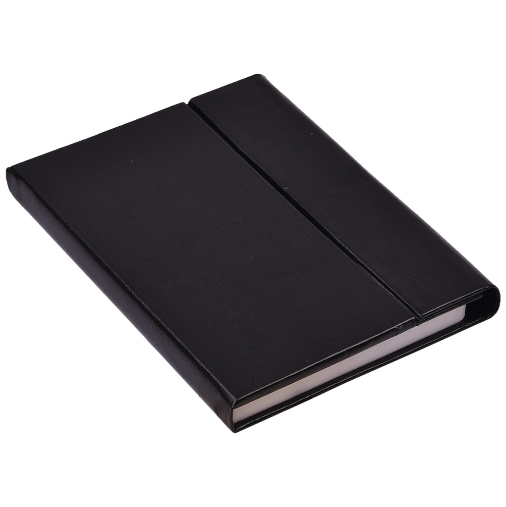 Notebook A5 URBAN GEAR Premium Fold - Black