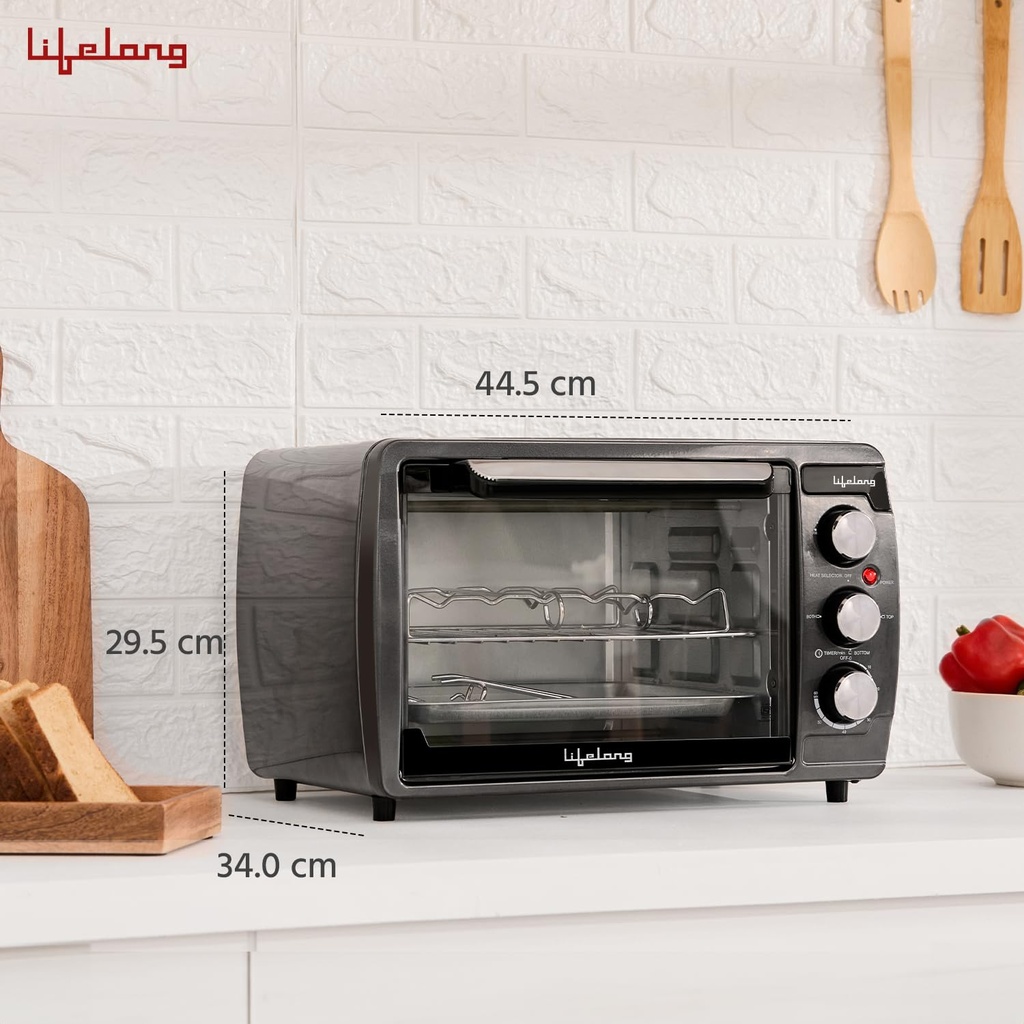 Oven Toaster Griller LIFELONG (OTG) - 25 l
