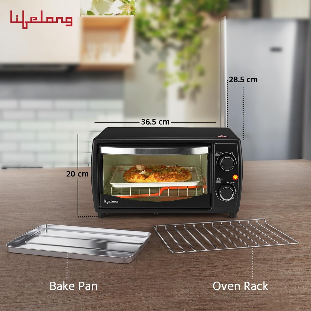 Oven Toaster Griller LIFELONG (OTG) - 10 l