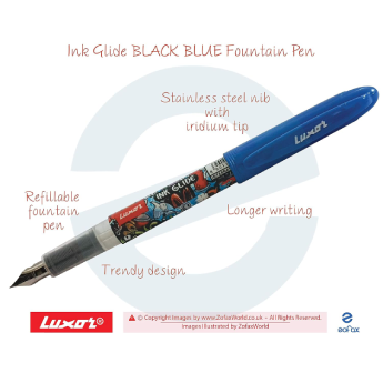 Fountain Pen LUXOR Grafitti - Blue