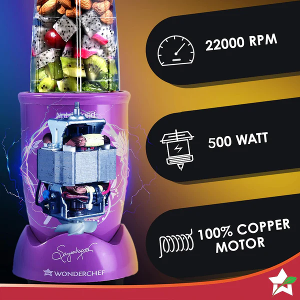 Blender WONDERCHEF Nutri Blend 2 Jar - 500 W