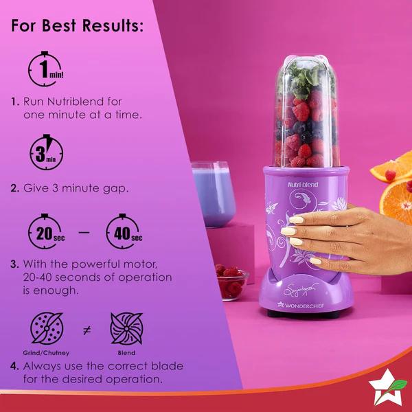 Blender WONDERCHEF Nutri Blend 2 Jar - 500 W