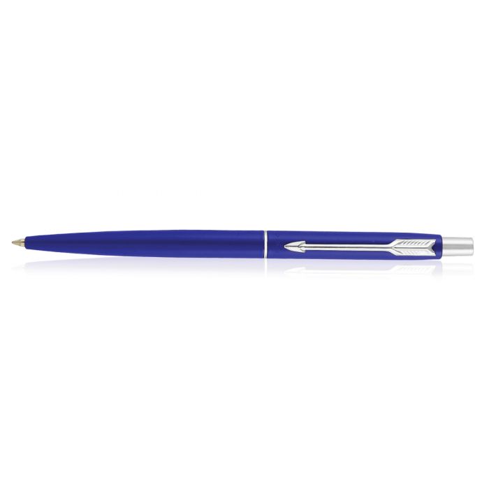 Pen PARKER Classic Ballpoint Matte Blue -  Chrome Trim
