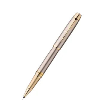 Pen PARKER Odyssey Rollerball Brushed Metal Gold Trim (GT)