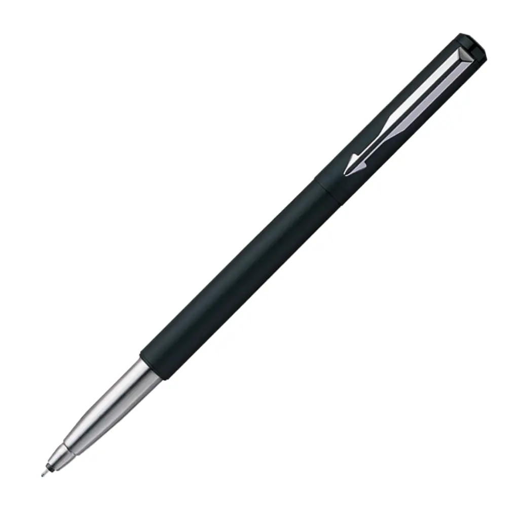 Pen PARKER Vector Roller Ball Matte Black Chrome Trim (CT)