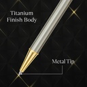 Pen PIERRE CARDIN Royale Ballpoint - Satin Gold 