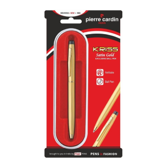 Pen PIERRE CARDIN Pearl Konark Ballpoint - Satin Gold