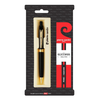 Pen PIERRE CARDIN Success Gold Ballpoint - Black