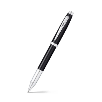 Pen SHEAFFER 100 Rollerball Glossy Black - Chrome Trim