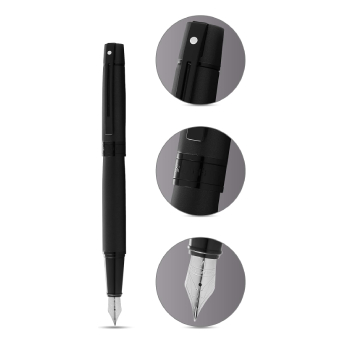 Pen SHEAFFER 300 Fountain Matte Black - Black Trim
