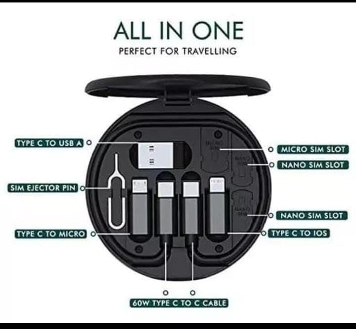  Cable Set WHITE LABEL - 5-in-1 