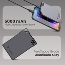 Power Bank PORTRONICS Boosty 5K - 5000 mAh