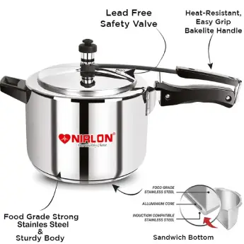 Pressure Cooker NIRLON Classic - 3 l