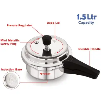 Pressure Cooker NIRLON Supreme - 1.5 l