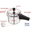 Pressure Cooker NIRLON Supreme - 2  l