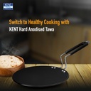 Roti Tawa KENT Hard Anodised - 25 cm
