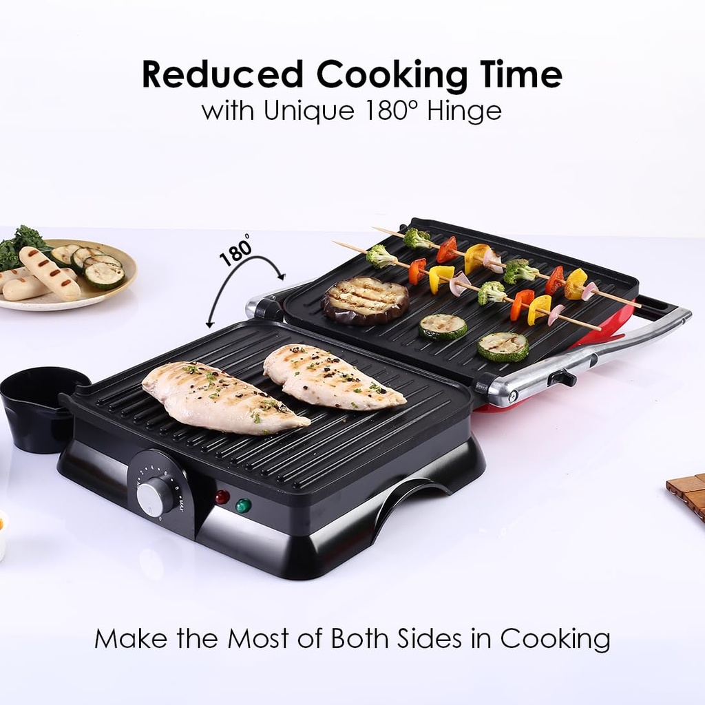 Sandwich Maker WONDERCHEF Crimson Edge SKT Family Size - 1600 W