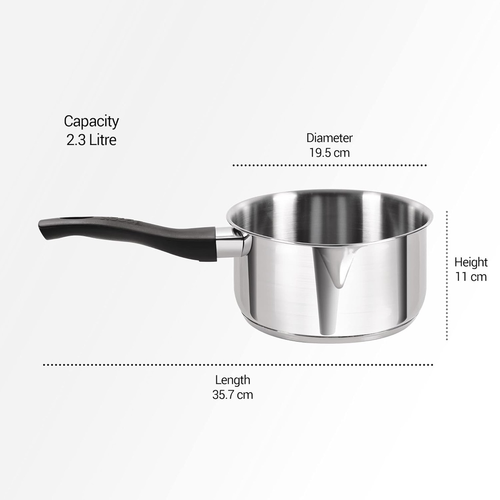 Sauce Pan MILTON Tri Ply - 2.3 l