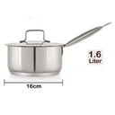 Sauce Pan NIRLON Tri-Ply SP14 - 140 mm