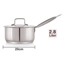 Sauce Pan NIRLON Tri-Ply SP14 - 140 mm