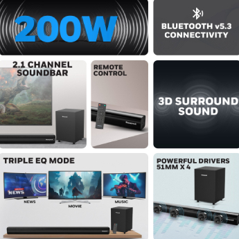 Bluetooth Speaker HONEYWELL Moxie V1000 - 10 W