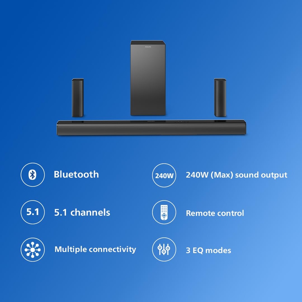 Soundbar PHILIPS TAB4518 - 240 W