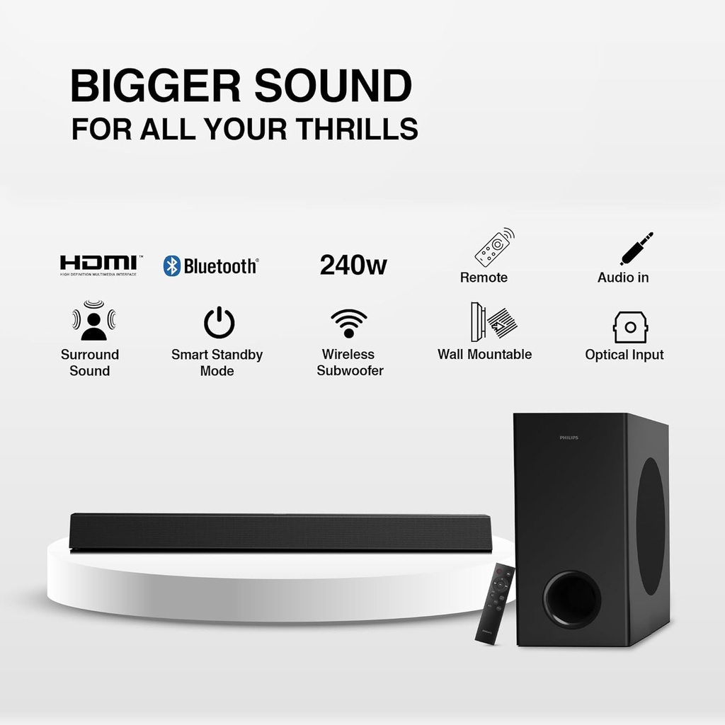 Soundbar PHILIPS TAB7007 - 240 W