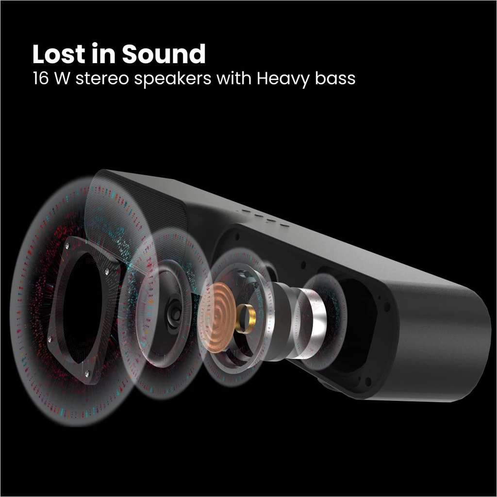 Soundbar PORTRONICS Decibel 20 - 16 W