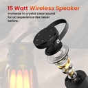 Speaker with Fire Flame PORTRONICS Dash 6 - 15 W