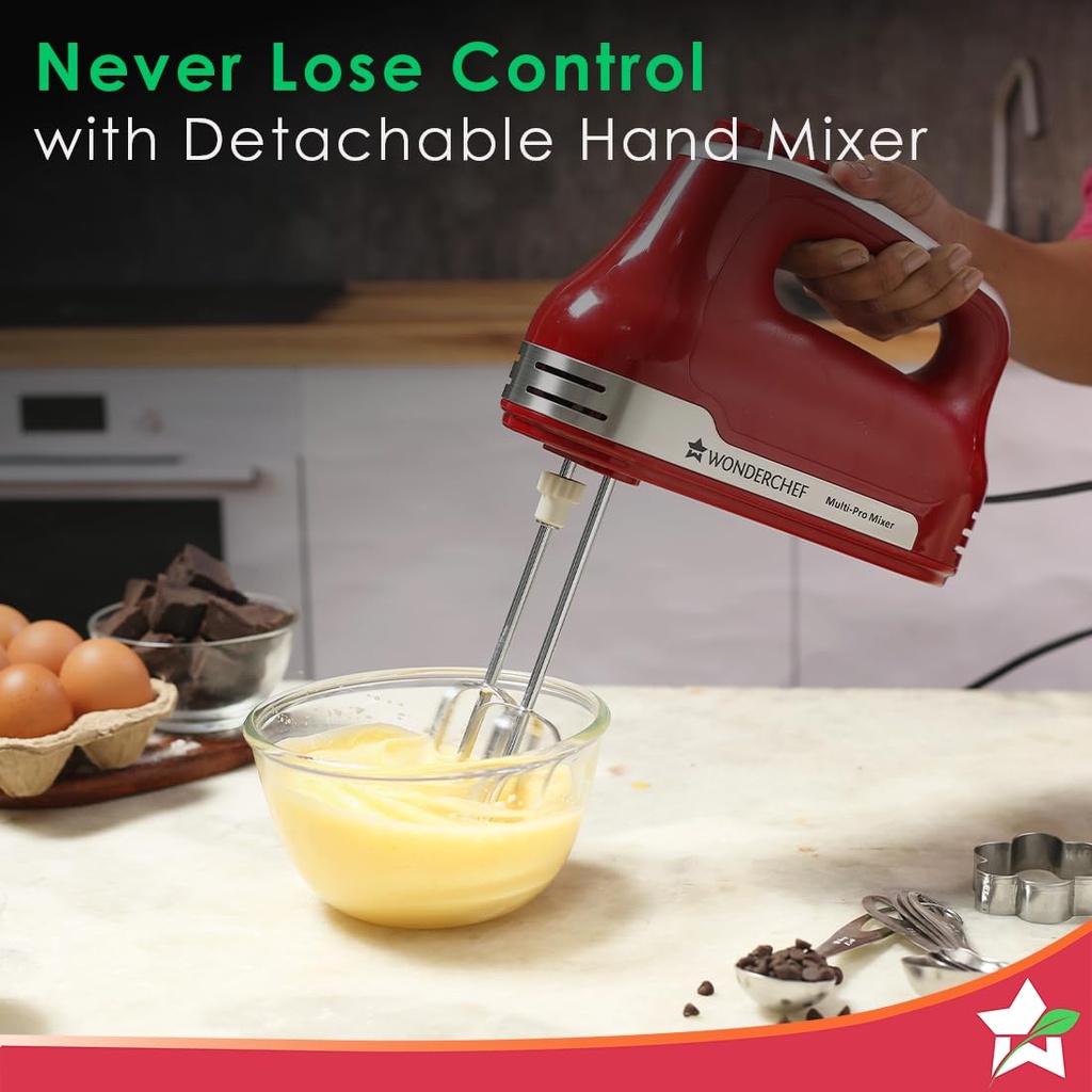 Blender WONDERCHEF Revo Stand Mixer - Red