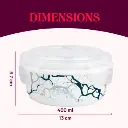 Storage Containers LARAH  by BOROSIL - 2 Pcs