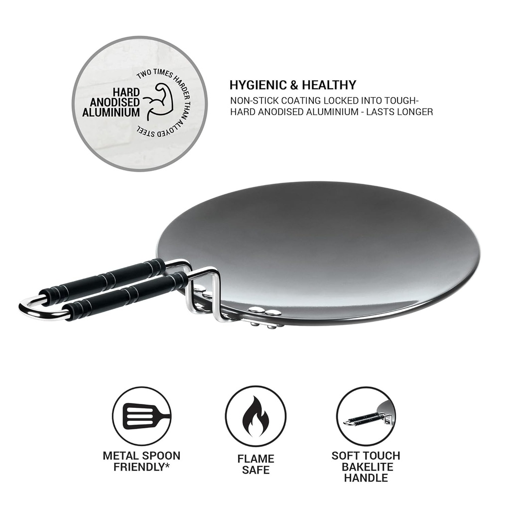 Tawa MILTON Hard Anodised - 22 cm