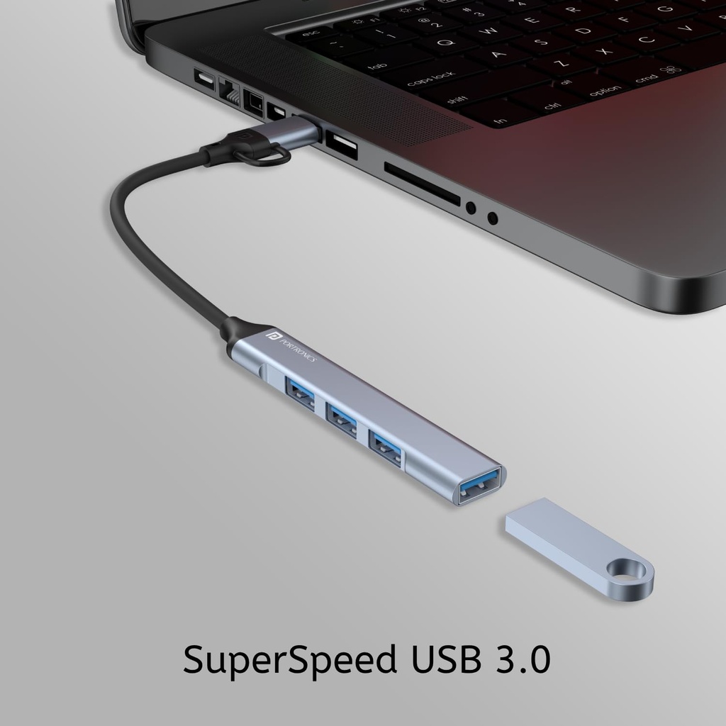 USB Hubs PORTRONICS Mport 8