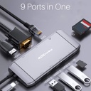 USB Hubs PORTRONICS Mport 8
