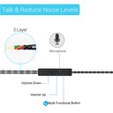 Wired Earphone PORTRONICS Conch Gama - 3.5 mm 