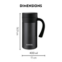 Mug 400 ml BOROSIL- Cafetim