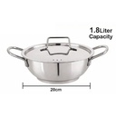 Deep Kadai CELLO Impact Bonded - 20 cm