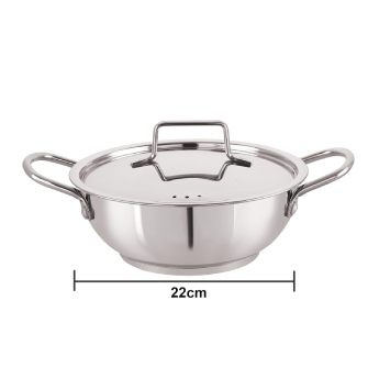 Deep Kadai CELLO Impact Bonded - 20 cm